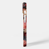 Whimsical  konijnenveer bloeit Case-Mate iPhone case (Achterkant / Links)