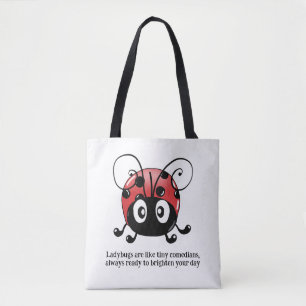 Whimsical Ladybug Garden Tas - Kleine Comedians