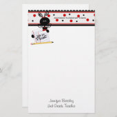 Whimsical Ladybug Stationery van leraar Briefpapier (Voorkant / Achterkant)
