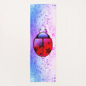 Whimsical Ladybug Yoga Mat (Achterkant)