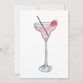 Whimsical Las Vegas Bachelorette Party Invitation (Dos)