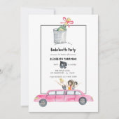 Whimsical Las Vegas Bachelorette Party Invitation (Devant)