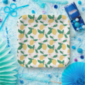 Whimsical Lemon Party Papieren Bordje (Feest)
