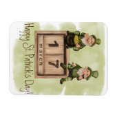 Whimsical Leprechauns St. Patrick's Day Magneet (Horizontaal)