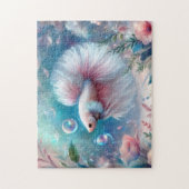 Whimsical Licht Roze Betta Vis Legpuzzel (Verticaal)