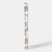 Whimsical Little Houses Illustration Custom Name Case-Mate iPhone Case (Achterkant / Links)