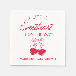 Whimsical Little Sweetheart Baby Shower Servet