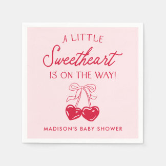 Whimsical Little Sweetheart Baby Shower Servet