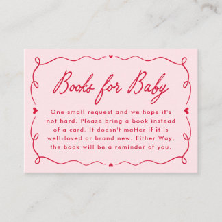 Whimsical Little Sweetheart Diaper Raffle Informatiekaartje