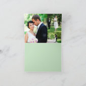 Whimsical Love Knot Spring Trees Wedding Bedankt (Binnen)