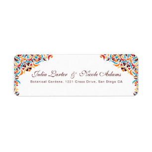 Whimsical Luxe Ivoor Bloemen Stijl Border Wedding Etiket