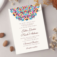 Whimsical Luxe Ivoor Bloemen Stijl Border Wedding