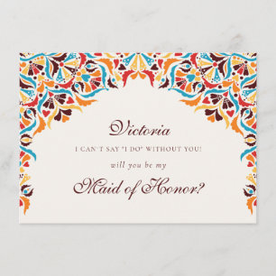 Whimsical Luxe Ivoor Bloemen Stijl Border Wedding Menu