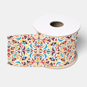 Whimsical Luxe Ivoren Bloemrijke Stijl Rand Bruilo Grosgrain Lint