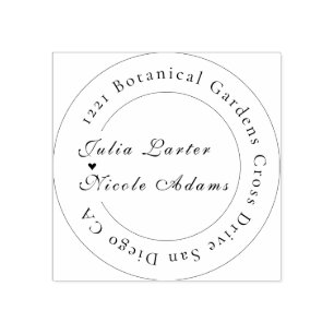 Whimsical Luxe Ivoren Bloemrijke Stijl Rand Bruilo Rubberstempel