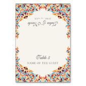 Whimsical Luxury Ivory Floral Style Border Wedding Kaart (Voorkant)