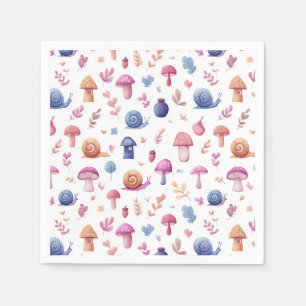 Whimsical Magic Garden Patroon servetten