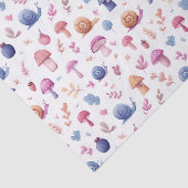 Whimsical Magic Garden Pattern Tissue Paper Tissuepapier (Detail)