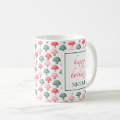 Whimsical Magic Schattige Kleurrijke Paddestoel Ve Koffiemok (Voorkant rechts)