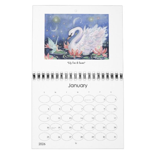 Whimsical & Magical Creat90 Agenda Kalender (Jan 2026)
