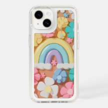 Whimsical Marshmallow Blooms - Levendige telefoonh