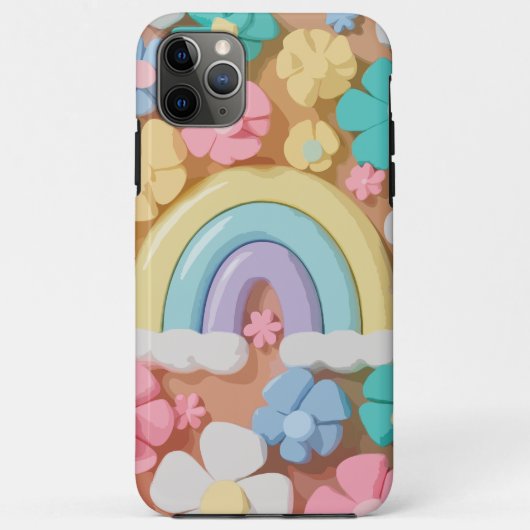 Whimsical Marshmallow Blooms - Levendige telefoonh Case-Mate iPhone Case (Achterkant)