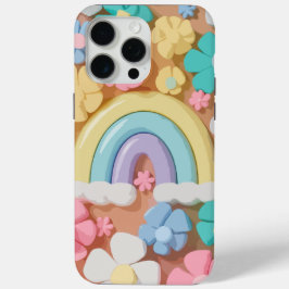 Whimsical Marshmallow Blooms - Levendige telefoonh iPhone 15 Pro Max Hoesje