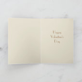 Whimsical Meisje Bloemen Harten Custom Korte Naam Kaart (Binnen)