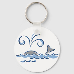 Whimsical Melamine Bord Sleutelhanger