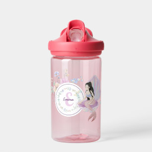 Whimsical Mermaids Monogram Waterfles