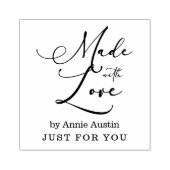 Whimsical met Love for Business Rubberstempel (Afrduk)