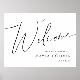 Whimsical-minimalistisch script poster