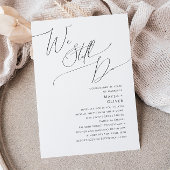 Whimsical Minimum Script we nog steeds Vow Renewal Kaart