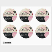 Whimsical Modern Bakery Prijs Labels (Vel)