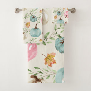 Whimsical Moderne aquarelle automne feuillage citr