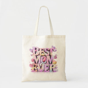 *~* Whimsical moederdag harten bloemen 3-d AP72 Tote Bag
