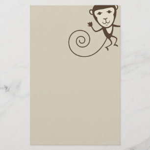 Whimsical Monkey Briefpapier