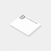 Whimsical Monogram D Post-it® Notes (Schuin)