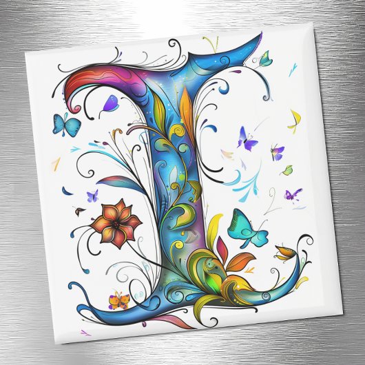 Whimsical Monogram I Magneet