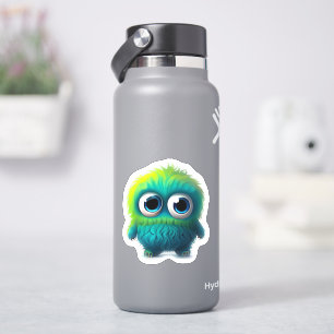 Whimsical monster sticker voor kinderen