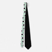Whimsical Monsters Fun Custom Necktie Tie Stropdas (Achterkant)