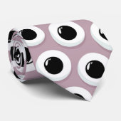 Whimsical Monsters Fun Custom Necktie Tie Stropdas (Opgerold)