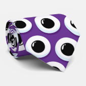 Whimsical Monsters Fun Custom Necktie Tie Stropdas (Opgerold)