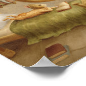 Whimsical mouse Storybook kids Poster (Coin)