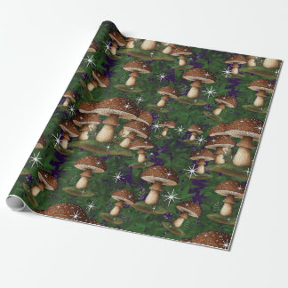 Whimsical Mushroom Forest - betoverende Natuur Cadeaupapier