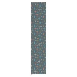 Whimsical Mushroom patroon Korte Tafelloper