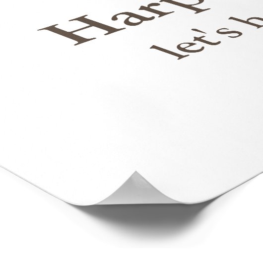 Whimsical Mushroom Poster (Hoek)