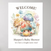 Whimsical Mushroom Poster (Voorkant)