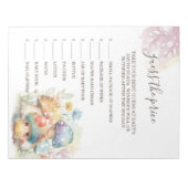 Whimsical Mushroom Raad de prijs Notitieblok (Voorkant)