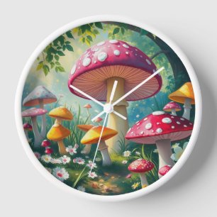 Whimsical Mushrooms Enchanted Forest